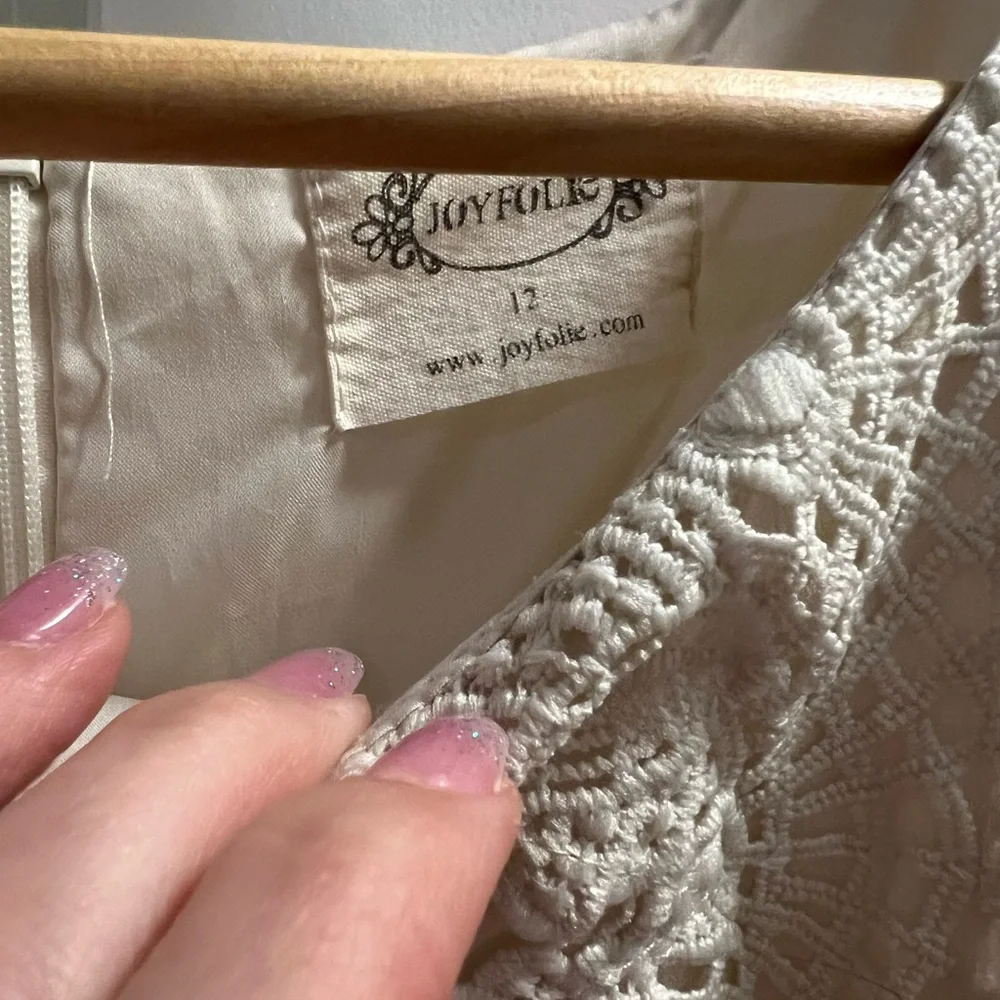 Joyfolie “Viola” Cream Formal Kids Dress - Picture 7 of 7